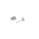 Micro Crystal Star Silver Earring