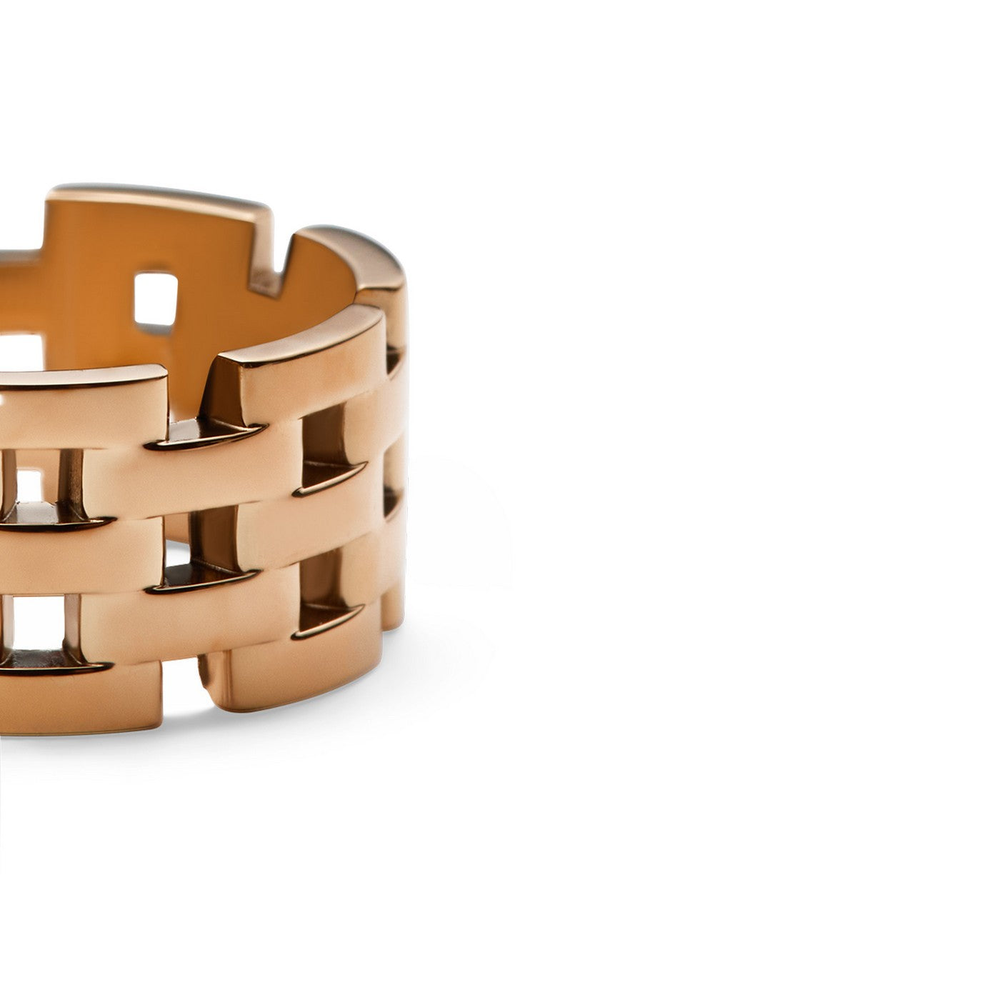 5 Link Ring Rose Gold