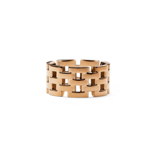5 Link Ring Rose Gold