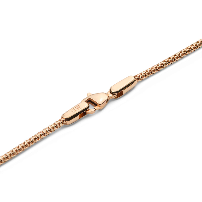 Collar Tide Malla 1.8 Oro Rosa