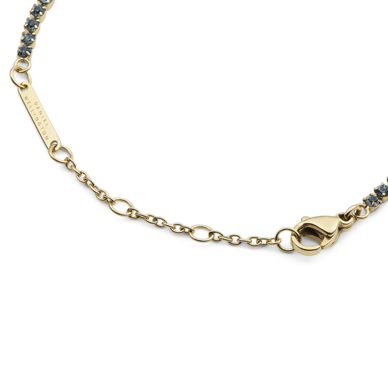 Classic Tennis Nightfall Gold Bracelet