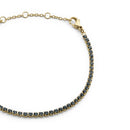 Classic Tennis Nightfall Gold Bracelet