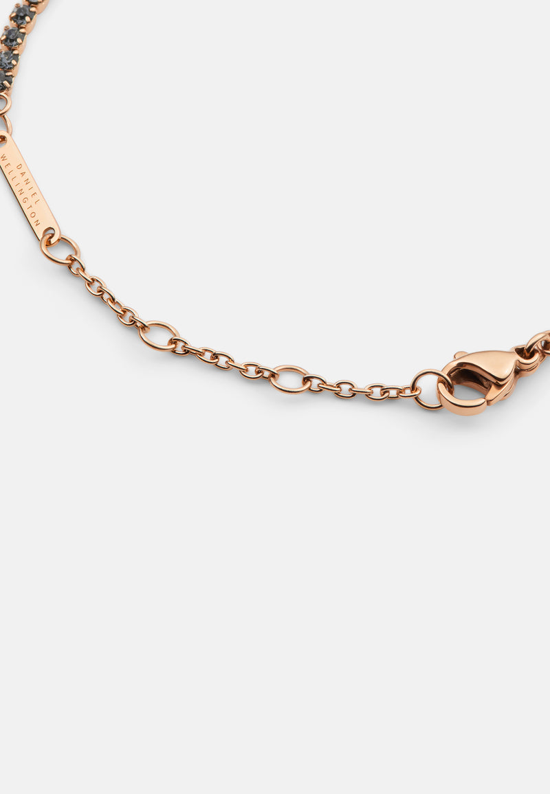 Classic Tennis Bracelet Nightfall Rose Gold