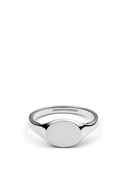 Anillo Clásico de Plata con Mini Sello