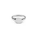 Anillo Clásico de Plata con Mini Sello