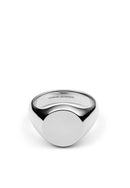 Anillo Clásico De Plata Con Sello