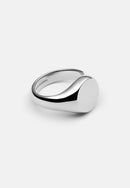 Anillo Clásico De Plata Con Sello