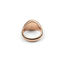 Anillo De Sello Clásico De Oro Rosa