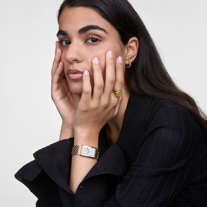 Anillo De Sello Clásico De Oro