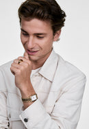 Anillo De Sello Clásico De Oro