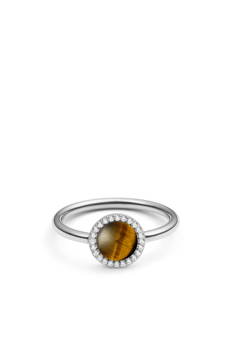 Audrey Ring Tiger-e Silver Ring