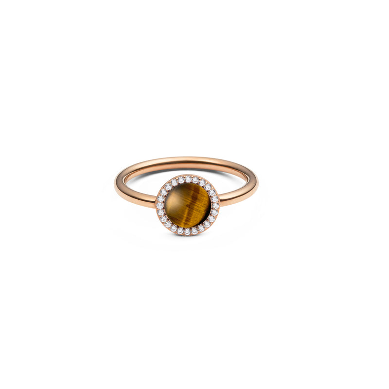 Anillo Audrey Anillo Tiger-e de Oro Rosa