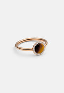 Anillo Audrey Anillo Tiger-e de Oro Rosa