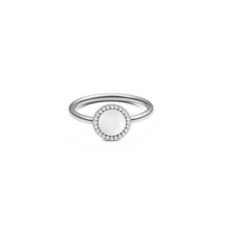 Bague Audrey Ring Mop Silver