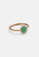 Anillo Audrey Anillo Jad Oro Rosa