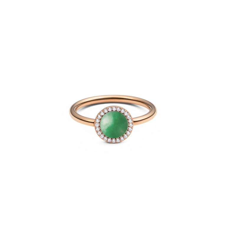 Anillo Audrey Anillo Jad Oro Rosa
