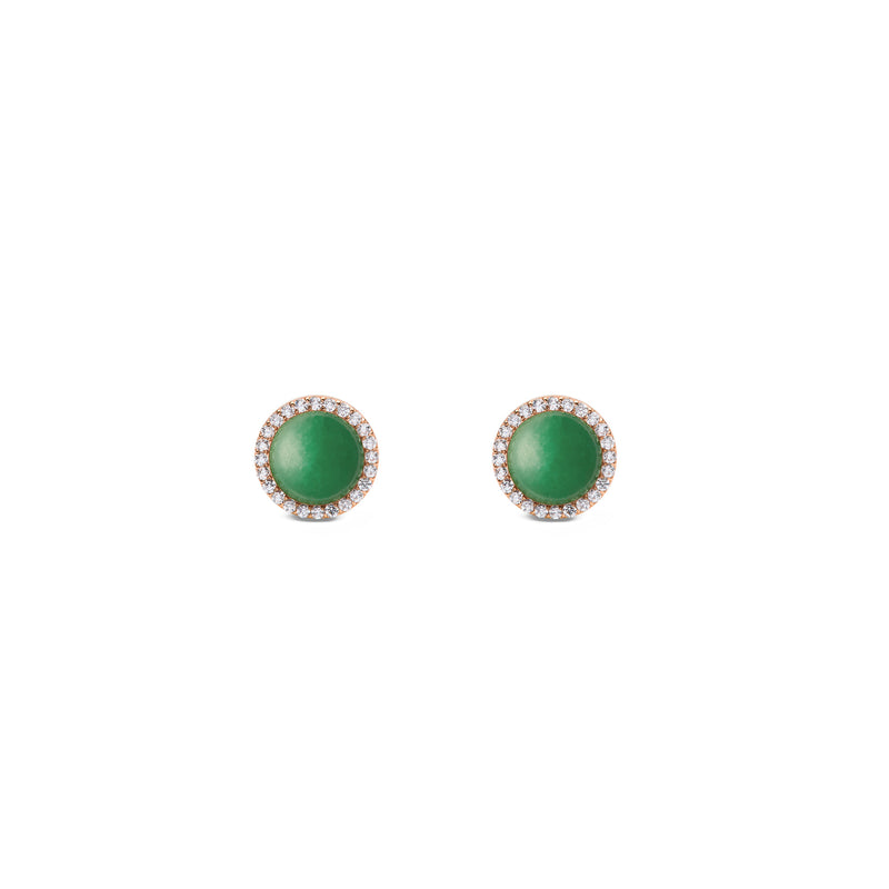 Boucles D'oreille Audrey Jad Rose Gold