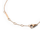 Pulsera Audrey Tiger-e de oro rosa