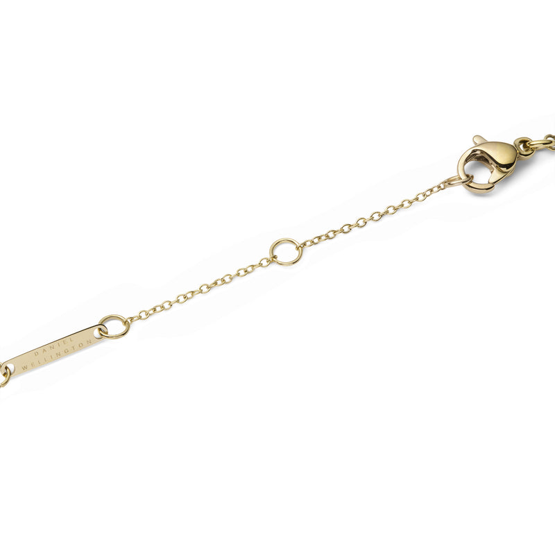 Audrey Black Aga Gold Necklace