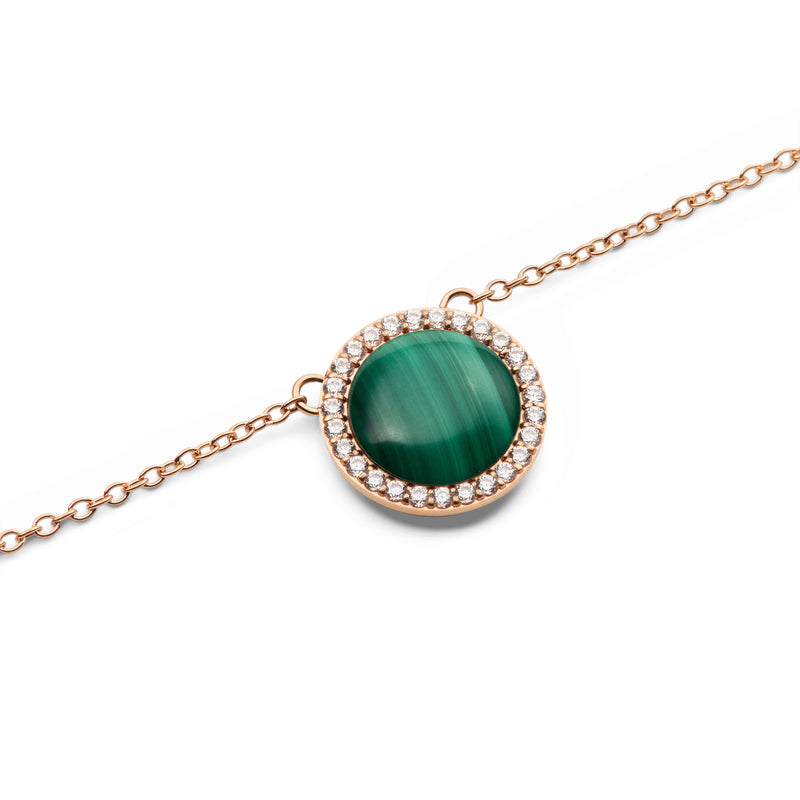 Collar Audrey Malach de Oro Rosa