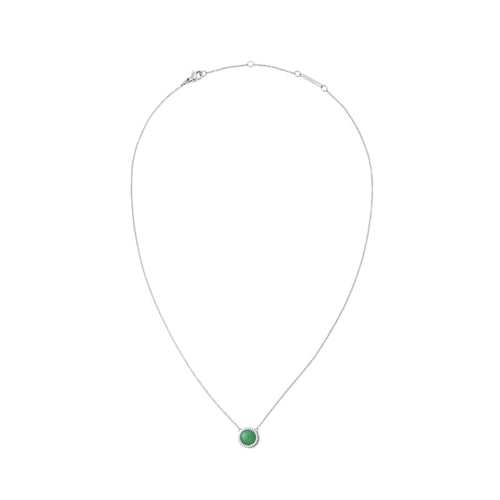 Audrey Jad Silver Necklace