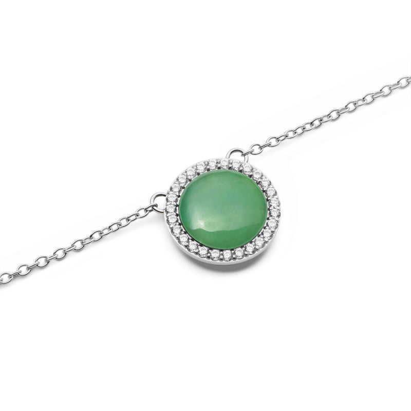 Audrey Jad Silver Necklace