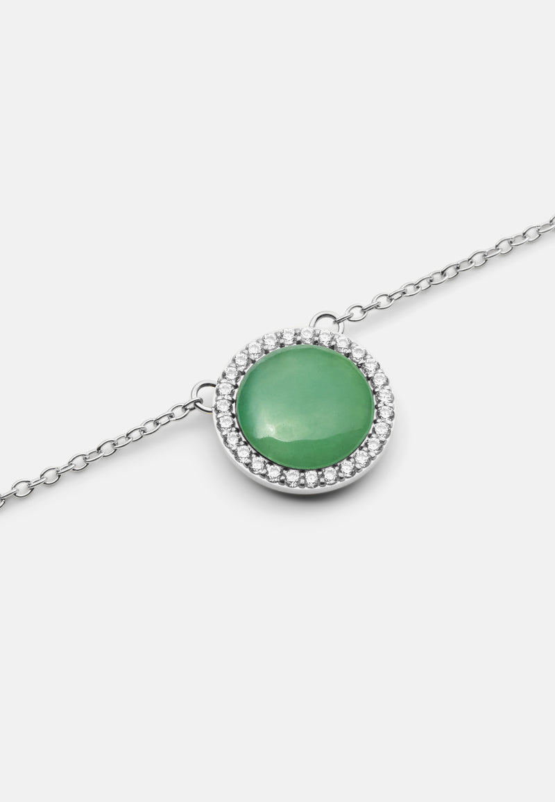 Audrey Jad Silver Necklace