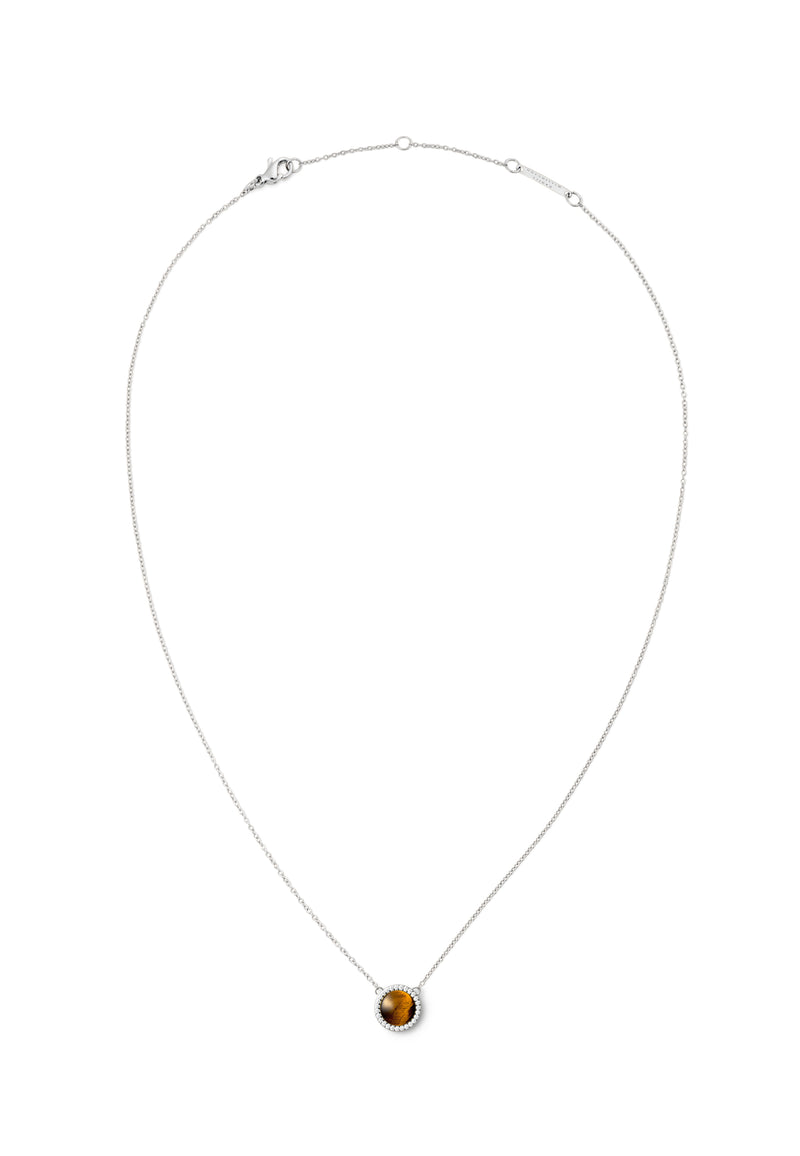 Audrey Tiger-E Silver Necklace