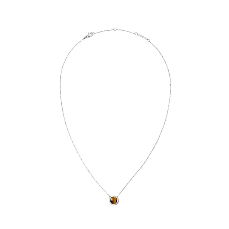 Audrey Tiger-E Silver Necklace