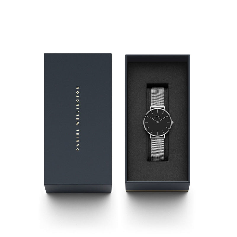 Montre Petite Sterling Black Silver