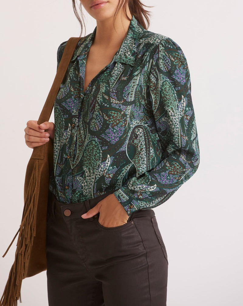 Cara Blouse - Green