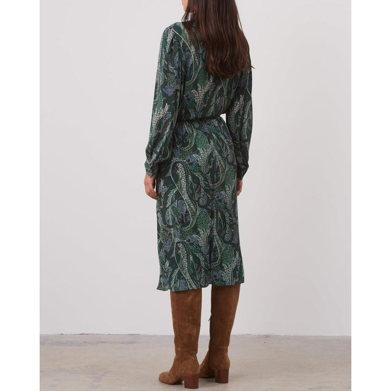 Falda Marrón - Verde