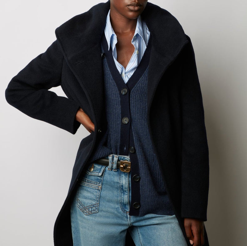 Manteau Sidonie - Marine