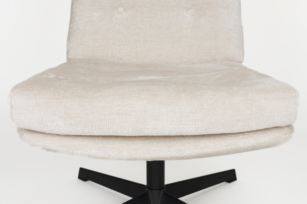 Kai - Lounge Chair - Polyester - Off-White
