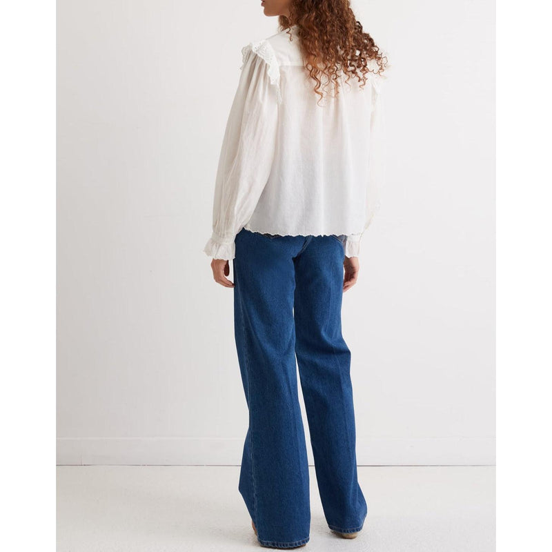 Blusa Celine - Blanco