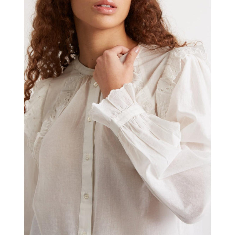 Blusa Celine - Blanco