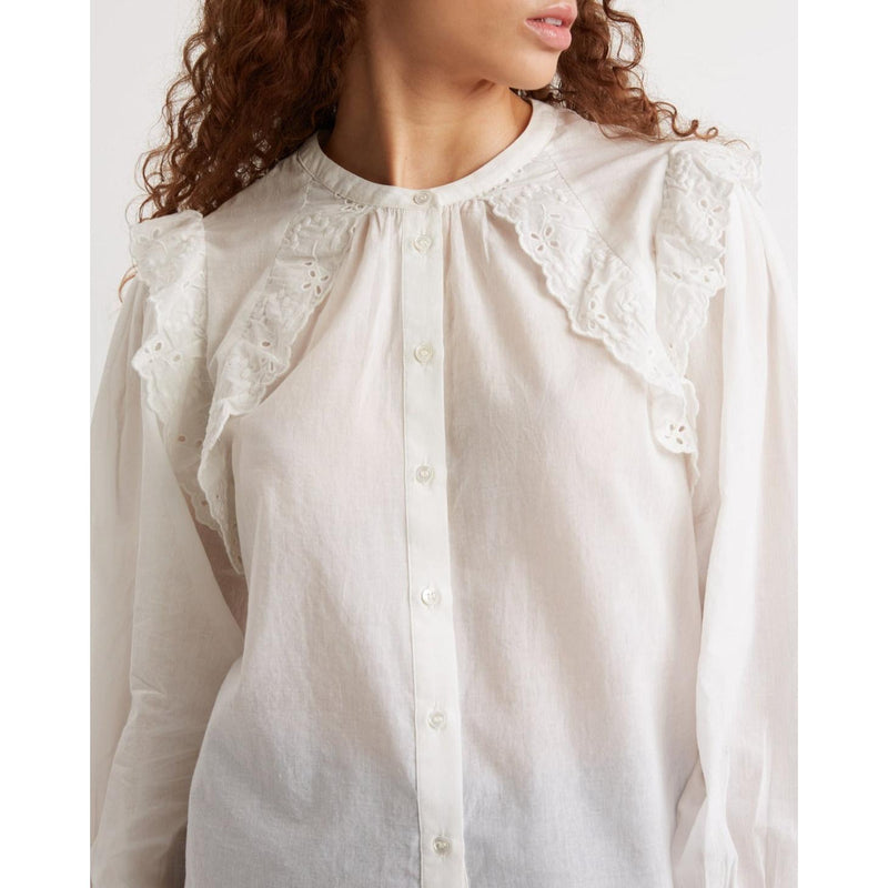 Blusa Celine - Blanco