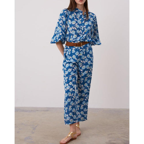 Chemisier Narin - Bleu Glacier