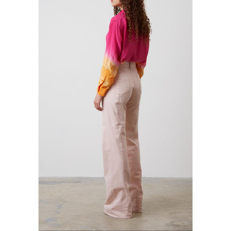 Pantalon Jean Edene - Rose Clair