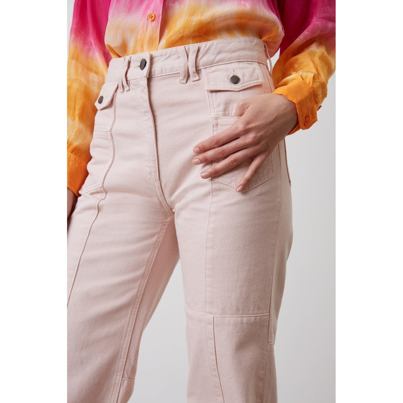 Pantalon Jean Edene - Rose Clair