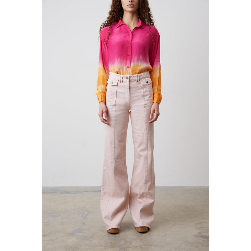 Pantalon Jean Edene - Rose Clair