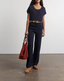 Eda Trousers - Navy