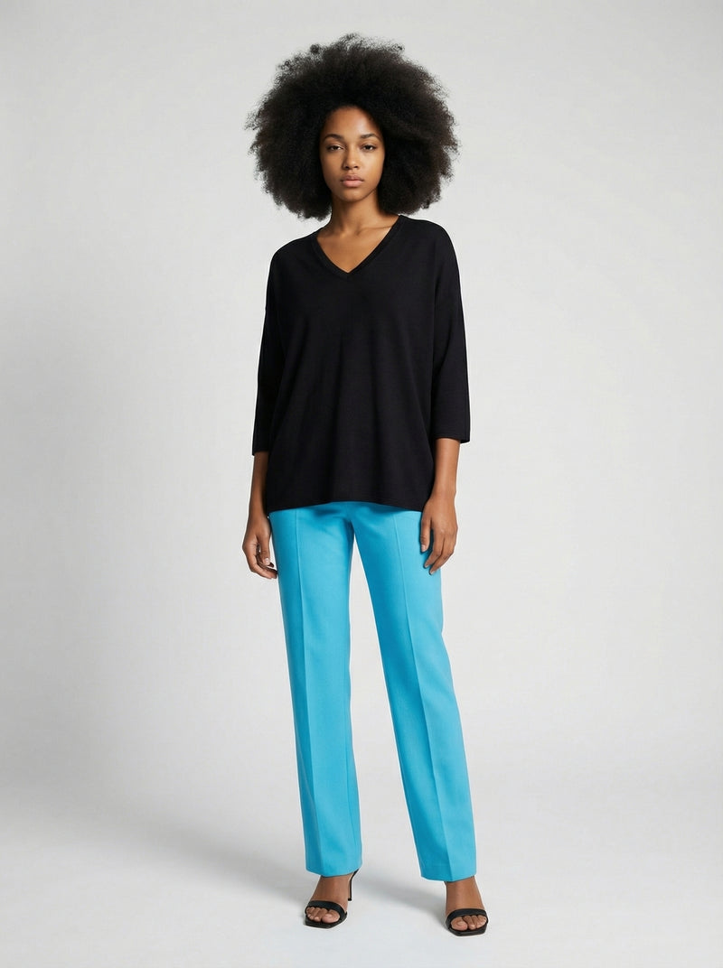 Pantalon - Combi - Short Elhora - Bleu Orageux