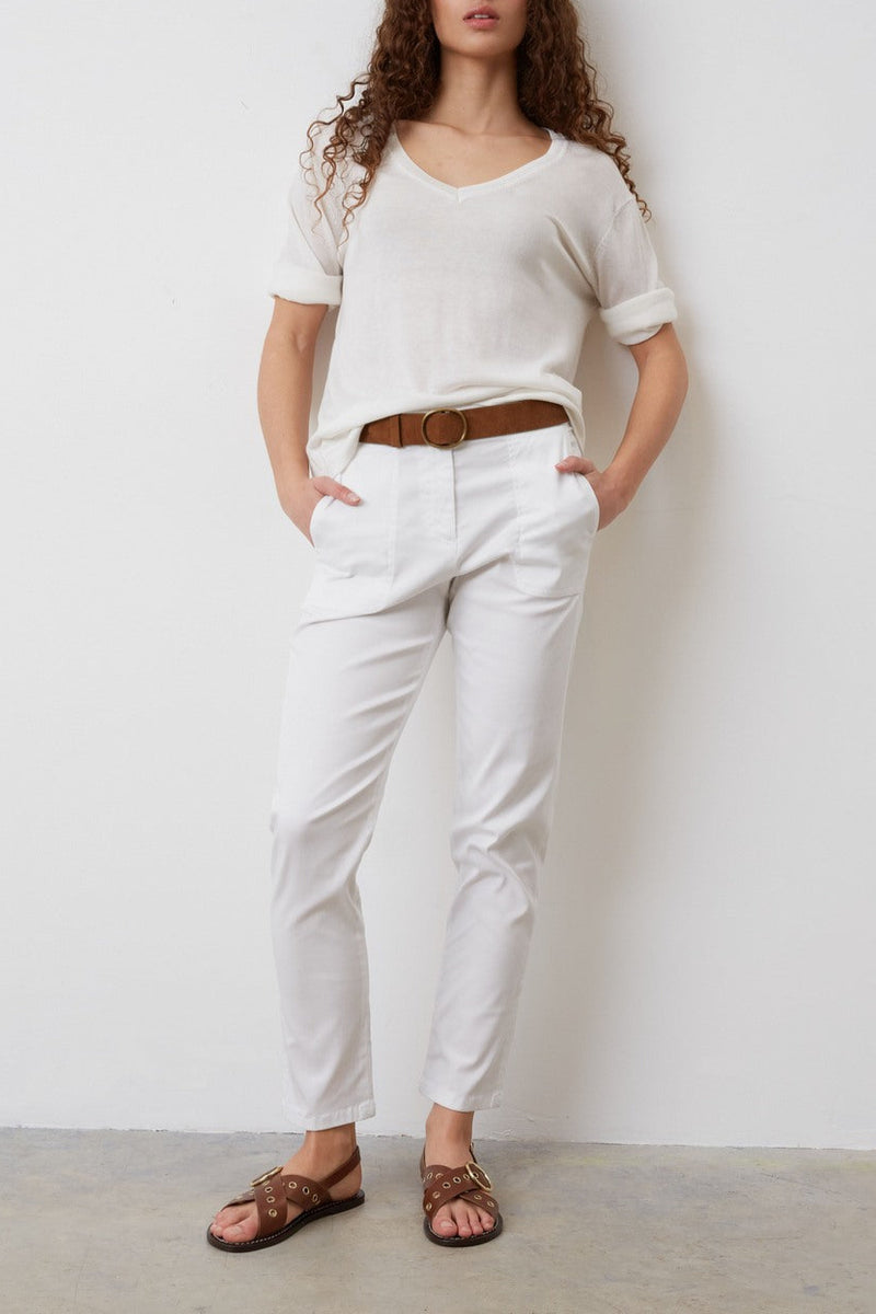 Pantalon Elizia - Blanc