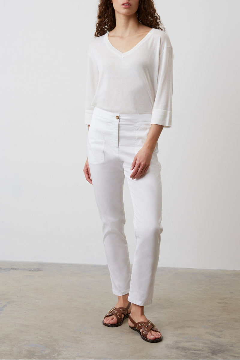 Pantalon Elizia - Blanc