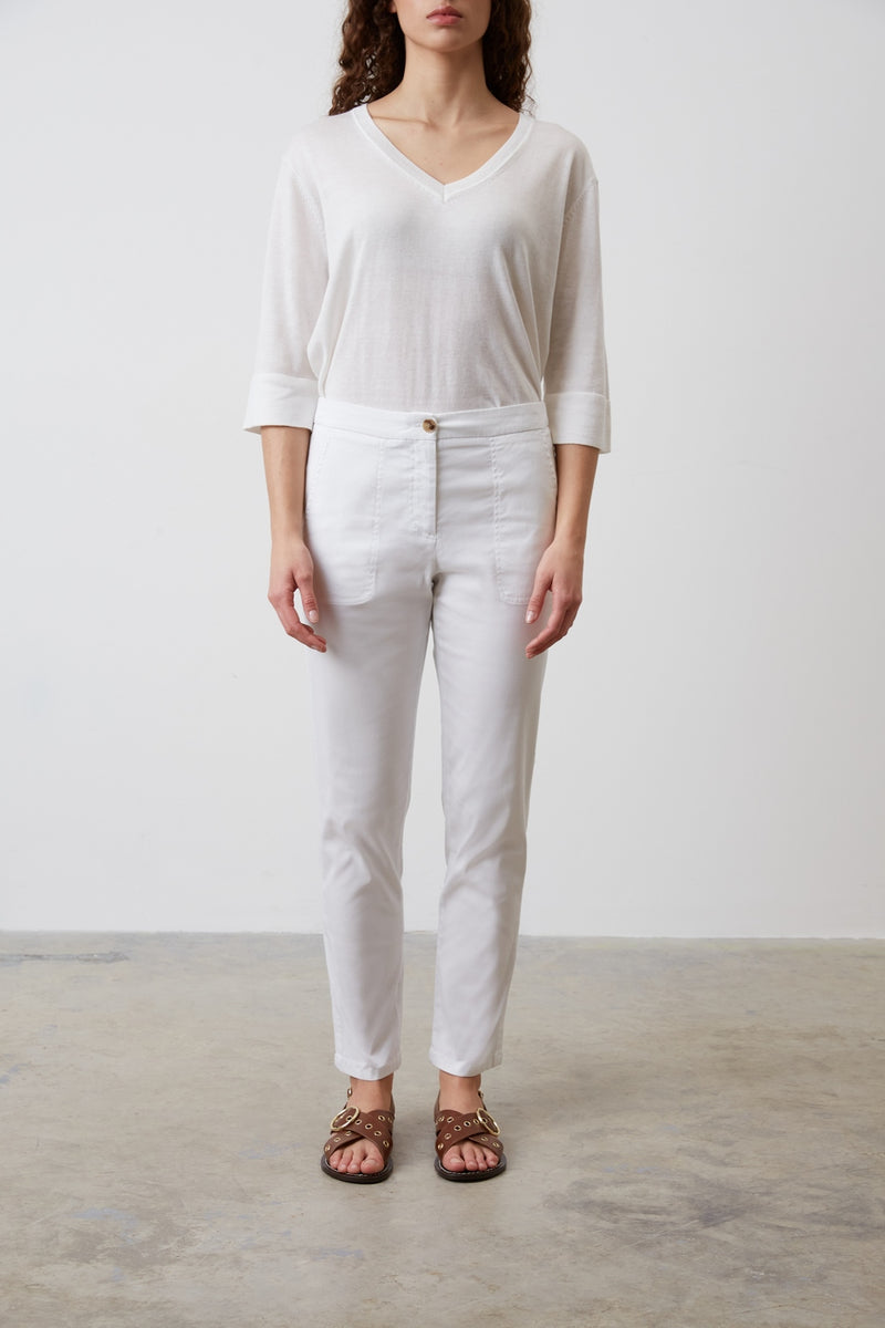 Pantalon Elizia - Blanc