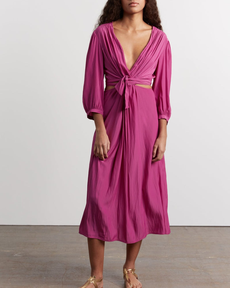 Jessy Dress - Bright Pink