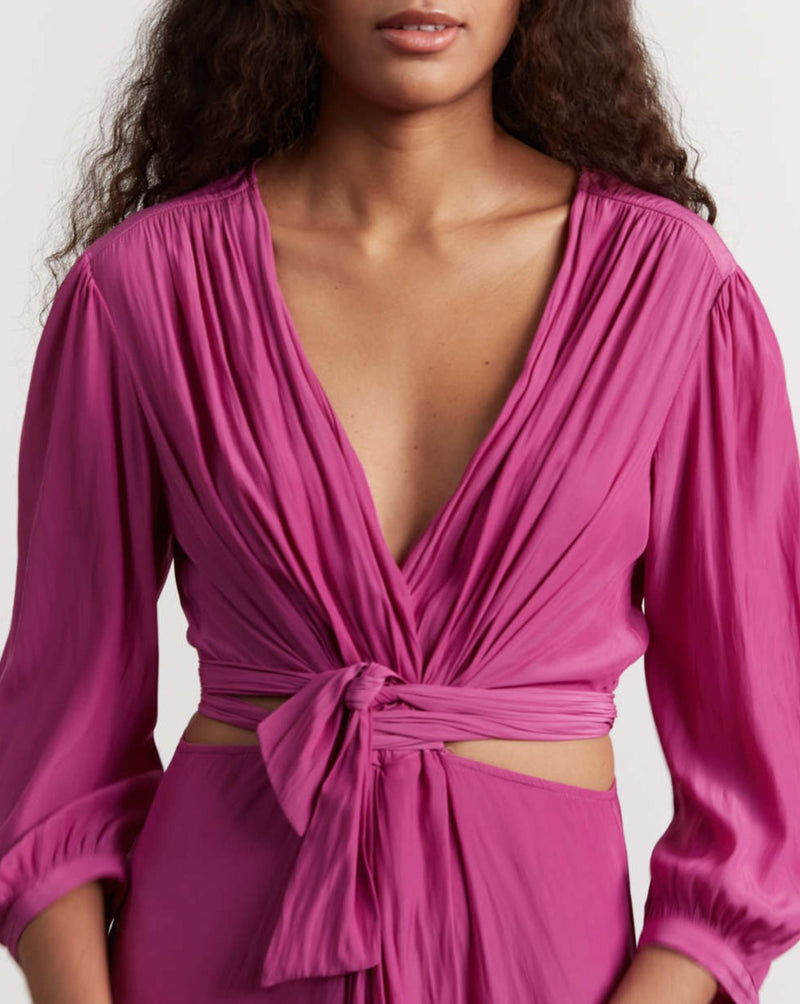 Jessy Dress - Bright Pink