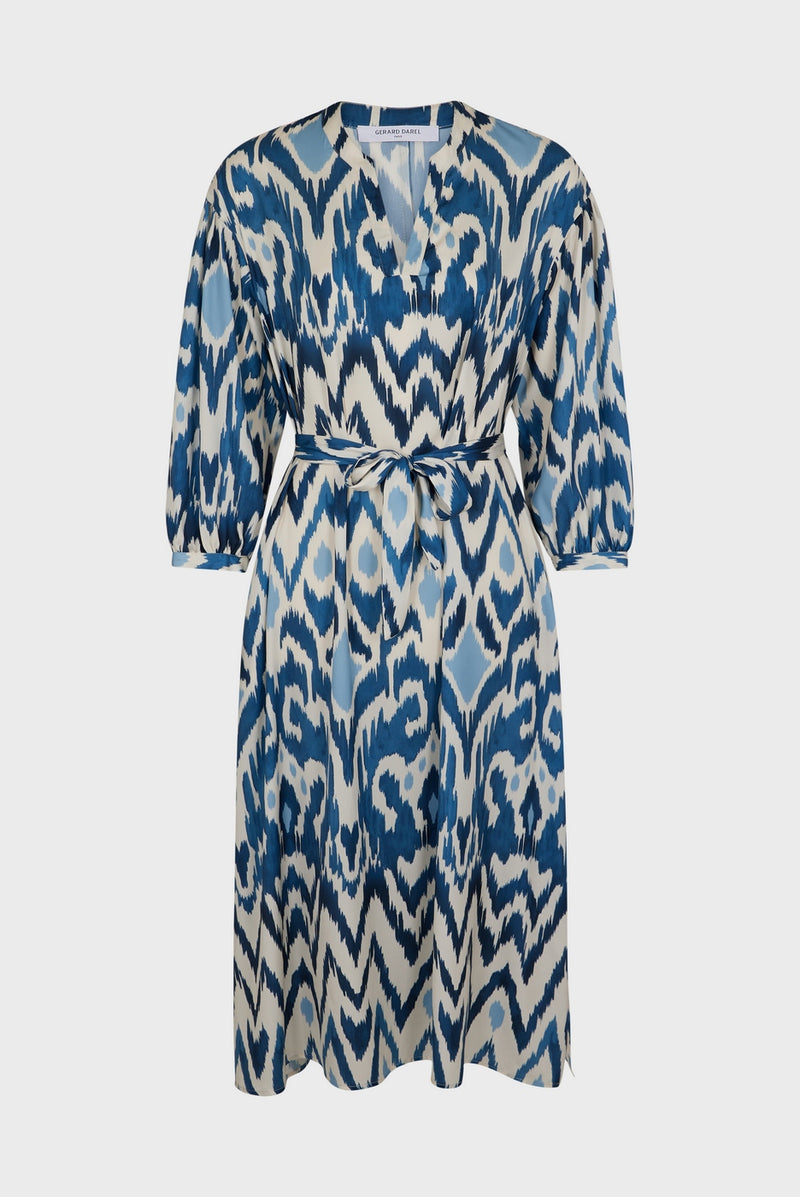Jacinthe Dress - Indigo