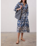Jacinthe Dress - Indigo